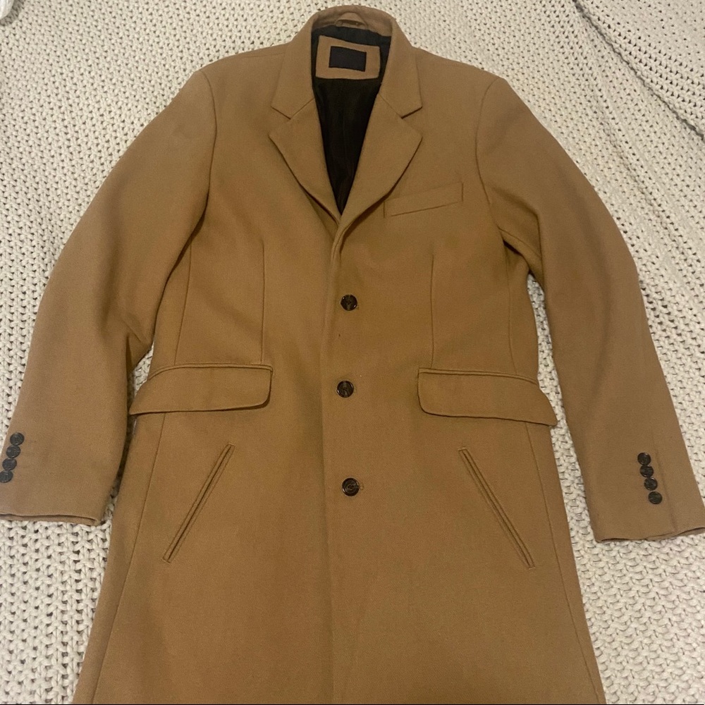 ASOS Camel Coat Size Medium